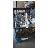 (2) CRATES FULL OF METAL FRAMING CONNECTORS,  BRAC
