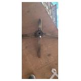 WOODEN BASE OF OLD CHAIR OR TABLE