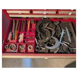 DRAWER FULL OF TOOLS, ETC