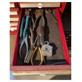 DRAWER FULL OF TOOLS, ETC