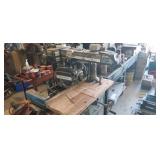 SEARS CRAFTSMAN RADIAL ARM SAW ON WORKBENCH