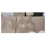 (5) LIGHT FIXTURE GLOBES