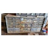 ORGANIZER FULL OF HARDWARE