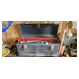 TOOLBOX FULL OF SOCKETS, RATCHETS, ETC.