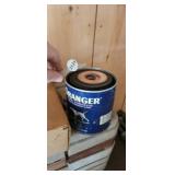 CAN FULL OF GRINDING WHEELS