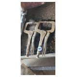 (2) C-CLAMP PLIERS