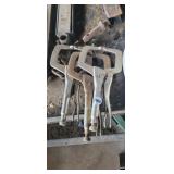 (3) C-CLAMP PLIERS