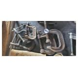 LOT OF C-CLAMPS
