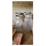 LOT OF CANNING JARS