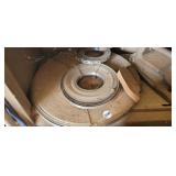 ROLLS OF METAL STRAPPING