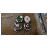 (4) VINTAGE FISHING REELS