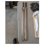 (2) SWORDS (NO HANDLES)