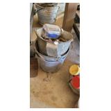 GALVANIZED BUCKETS WITH HARDWARE