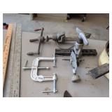 LOT WITH C-CLAMP, STRAPPING TENSIONER, RIDGID FLAR