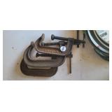 3 C-CLAMPS