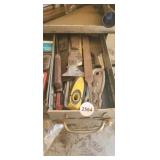 DRAWERS WITH TOOLS, ETC