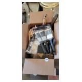 BOX FULL OF PAINT BRUSHES