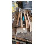 HAMMERS, BRUSHES, ETC. LOT