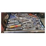 DRAWER FULL OF SOCKETS, WRENCHES, ETC