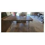 WOOD FOLD UP TABLE