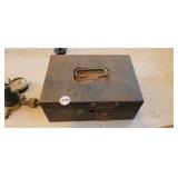 METAL BOX WITH PASLODE NAILS