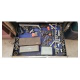 DRAWER FULL OF SOCKETS, SCREWDRIVER BITS, ETC