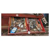 (2) DRAWERS FULL OF TOOLS / HARDWARE