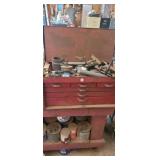 RED TOOL CHEST (EMPTY)