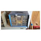 ORGANIZER WITH HARDWARE ITEMS