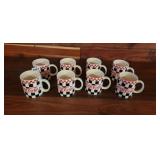 (8) COCA COLA MUGS
