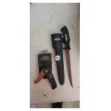 BERKLEY FILET KNIFE, & GERBER BOLT ACTION KNIFE