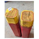 (2) BOXES WITH WELDING RODS