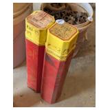 (2) BOXES WITH WELDING RODS