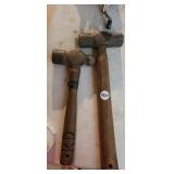 (2) VINTAGE HAMMERS