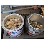 (2) CANS WITH HARDWARE