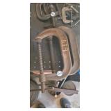 2 LARGE C-CLAMPS