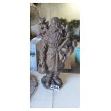 PEWTER SANTA CLAUS FIGURINE