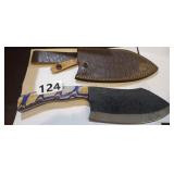 MHS CUTLERY HAND HONED CLEAVER WITH SHEATH
