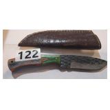 MHS CUTLERY HAND HONED KNIFE WITH SHEATH