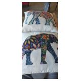 (2) DECORATIVE PILLOWS
