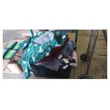 TOTE FULL OF WOMENS CLOTHING, MOST NEW, WITH TAGS