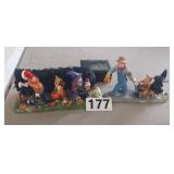 (2) DEPARTMENT 56, HALLOWEEN FIGURINES