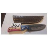 MHS CUTLERY HAND HONED KNIFE WITH SHEATH