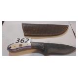 MHS CUTLERY HAND HONED KNIFE WITH SHEATH