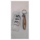 MHS CUTLERY HAND HONED KEYCHAIN POCKET KNIFE