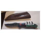 MHS CUTLERY HAND HONED KNIFE WITH SHEATH