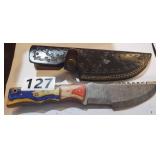 MHS CUTLERY HAND HONED KNIFE WITH SHEATH