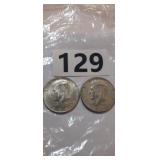 1967 &1969, 40% SILVER KENNEDY HALF DOLLARS