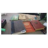 LOT OF OLD BOOKS, HOME CANNING, TREES OF ARKANSAS