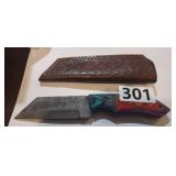 MHS CUTLERY HAND HONED KNIFE WITH SHEATH
